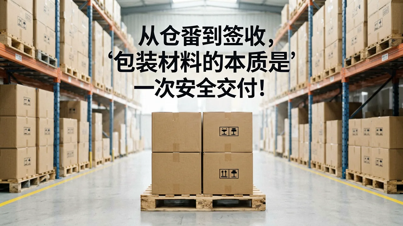 从仓库到签收,包装材料的本质是一次安全交付
